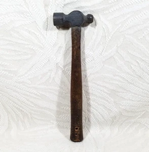 MARTILLO BALL PEEN PIEN VINTAGE CON MANGO DE MADERA - SIN MARCA - 1 lb 5 oz - Imagen 1 de 11