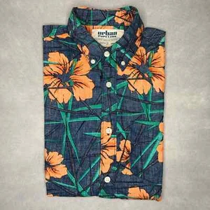 Urban Pipeline Floral Hawaii Kurzarm Hemd 100% Baumwolle Größe Small - Bild 1 von 7