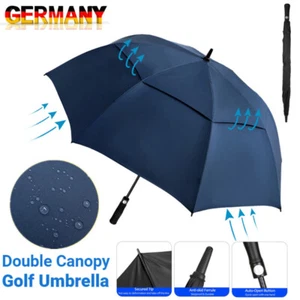 Regenschirm XL XXL 130/150cm Fiberglas Partnerschirm groß stabil sturmsicher DHL - Bild 1 von 23