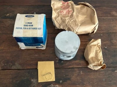 Camión Ford Fairlane Falcon 1954-1964 FoMoCo 6 cilindros 223 c.i. Nuevo de Lote Antiguo Pistón y pasador Foto 1 de 4