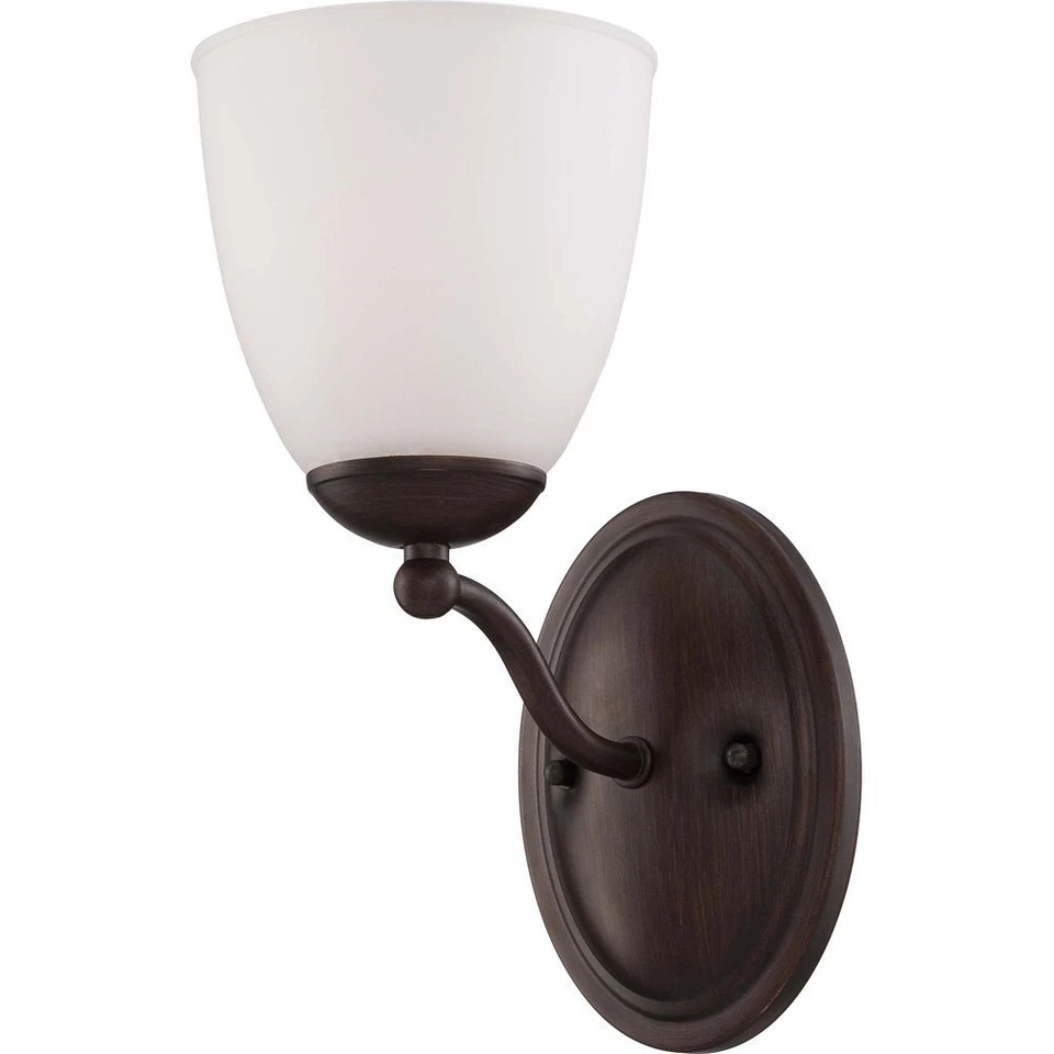 Nuvo Patton Prairie Bronze LED Wall Sconce Vanity Wall Light - Image 1 of 1