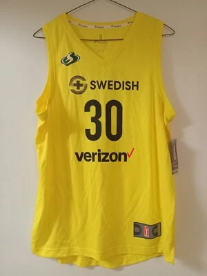 Nueva camiseta con etiqueta 2018 WNBA Fanatics Breanna Stewart Seattle Storm talla pequeña Foto 1 de 4