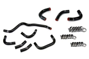 HPS Black Silicone Oil Cooler Throttle Body Coolant Hose 57-2079-BLK S2K F20C - Picture 1 of 3
