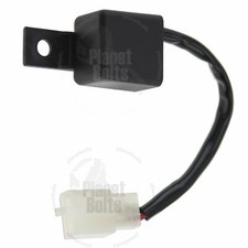 2 Pin Plug Turn Signal Flash Controller for Honda 12v Light LED Flasher Relay