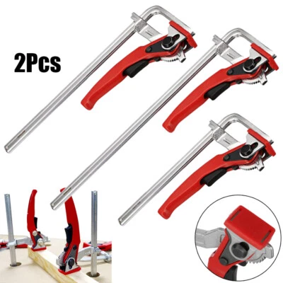 Ratcheting Table Clamp Quick Track Saw Clamp Ratchet Guide Rail MFT Clamp 300mm - image 1 of 4