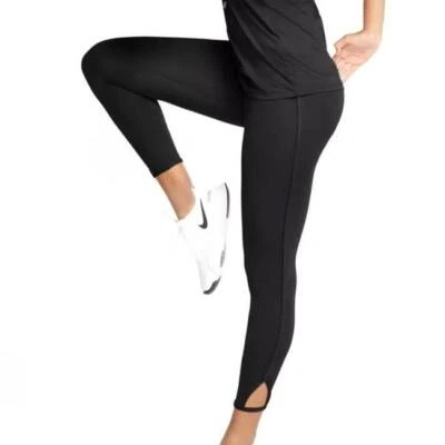 NIKE YOGA LUXE MUJER 7/8 ENTRENAMIENTO TIRO ALTO INFINALON LEGGING NEGRO #DJ0801-NUEVO CON ETIQUETAS Foto 1 de 4