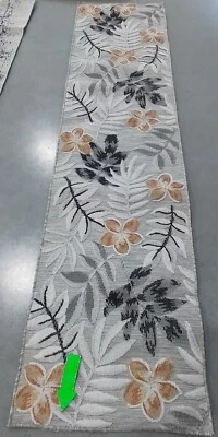 Alfombra dañada GRIS/MARFIL 2'-0" x 9'-0", precio reducido 1172765354 CBN405A-29 Foto 1 de 4