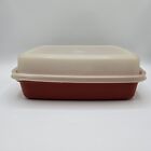 Vintage Tupperware Season Serve Meat Tray Marinade Container #1518-3 With Lid