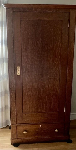 solid oak armoire Cover