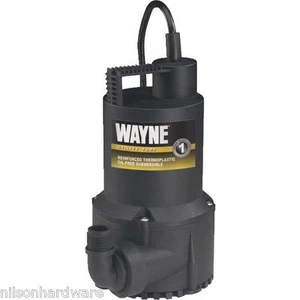 (1)-Wayne 1/6 HP Submersible Continuous-Duty Utility Pump. Model: RUP160 - Picture 1 of 1