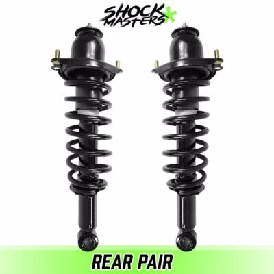 Rear Pair Complete Struts Coil Springs for 2009-2013 Toyota Corolla Foto 1 de 4