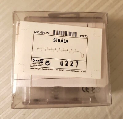 3 cajas de 20 luces LED de cadena Ikea Strala luces blancas a pilas Foto 1 de 4