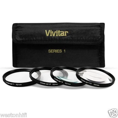 52mm MACRO LENS SET +1 +2 +4 +10 NIKON D3000 D5000 D5100 D5300 D7100 D5100 - Image 1 of 4