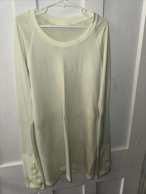 Camisa mujer lululemon swiftly tech manga larga talla 2 amarillo claro Foto 1 de 2
