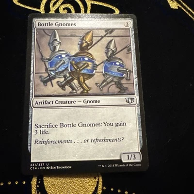 MTG Magic the Gathering Bottle Gnomes (231/397) Commander 2014 NM - Image 1 of 4