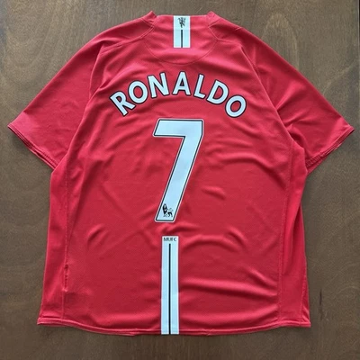 Camiseta local Nike Manchester United 2007-09 Ronaldo #7 talla 2XL Foto 1 de 4