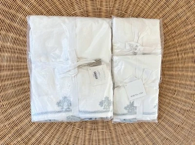 NUEVA Funda Nórdica Serena & Lily Brookside (F/Q) y 2 Euro Shams-Azul Cielo Foto 1 de 3