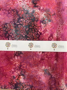 Fabric Freedom Batik Fabric 10 Layer Cake 42 Pieces Pinks/Red/Orange New Unused - Picture 1 of 8