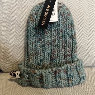 Burton Nuevo Con Etiquetas Bonita Gorro GRIS Nieve Esquí Lodge Snowboard Mujer TALLA ÚNICA Foto 1 de 4