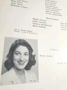 Anuario de escuela secundaria Danbury CT 1942 Connecticut DHS tiempos de guerra - Imagen 1 de 24