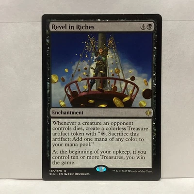 MTG Revel in Riches Magic: The Gathering Ixalan Rare #117 - Image 1 of 2
