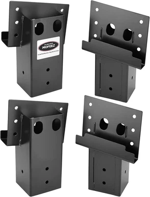Outdoor 4X4 Compound Angle Brackets for Deer Stand Hunting Blinds Shooting Shack - Image 1 of 4