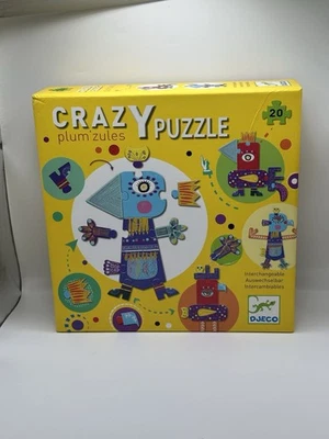 Crazy Puzzle Plum’zules Intercambiable, Auswechelbar, 23 Piezas, Edad 3+ Foto 1 de 4