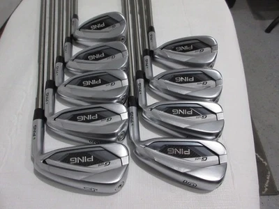 Ping G425 Iron Set - 4-PW, UW, SW - Regular Graphite - Green Dot +1.5" Long - Image 1 of 4