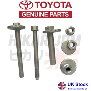 NEW Toyota Land cruiser 2002-09 camber adjustment eccentric pin bolt kit 🇬🇧 - Picture 1 of 1