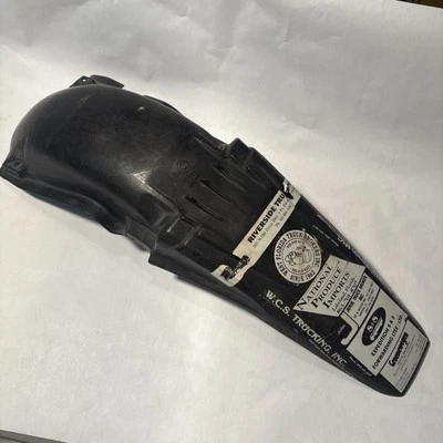 96-01 Guardabarros trasero YAMAHA YZ250 YZ125 (Negro) YZ 125 250 Foto 1 de 4