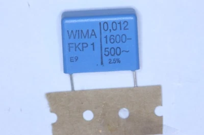 WIMA FKP1 0,012uF 1600VDC 26x20x10mm 2,5% 20Stück