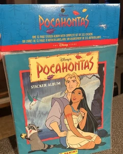 1995 Panini Pocahontas Complete Sticker Set w/Album NOS - Bild 1 von 4