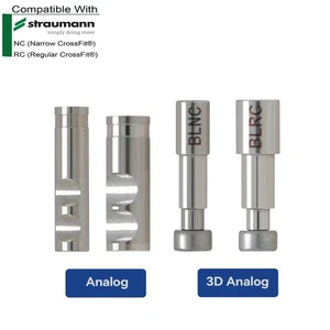 Dental Lab Analog 3D Analog fit For Straumann ITI Bone Level Digital NC/RC - Picture 1 of 11