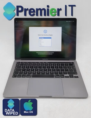 Apple MacBook Pro A2338 Laptop - Apple M2 - 8GB RAM + 250GB NVMe - Image 1 of 4