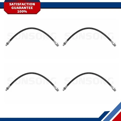 Línea de manguera de freno delantero trasero Sunsong 4 para International Harvester AM120 Foto 1 de 4