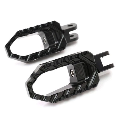 Clavijas delanteras CNC TOUR negras para Yamaha XSR 900 16 17 18 19 20 Foto 1 de 4