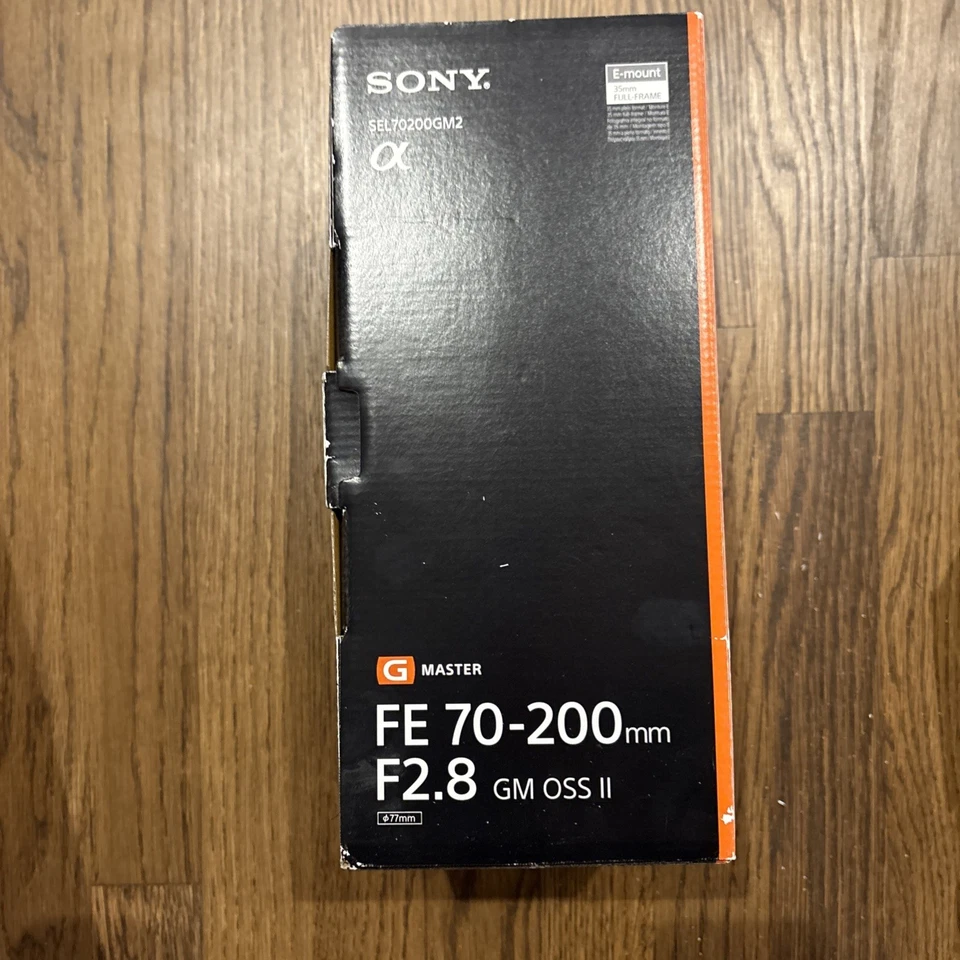 Sony FE 70-200mm GM OSS II F2.8 BOX ONLY | READ! - Image 1 of 3