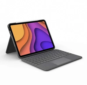 Logitech Folio Touch Keyboard Case Apple iPad Air 4th Gen - Afbeelding 1 van 9