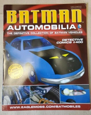 Eaglemoss - Batman Detective Comics #400 Diecast Bat Mobile HTF raro automotivo - Imagem 1 de 4
