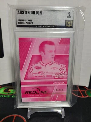 2014 Press Pass Redline Austin Dillon RC 6/10 PINK GG 9 FREE SHIPPING - Image 1 of 2
