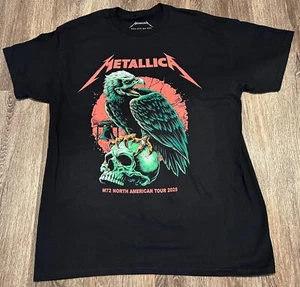 OFFICIAL METALLICA PHILADELPHIA EAGLES POP UP SHOP 2025 SHIRT XL M72 - Picture 1 of 7