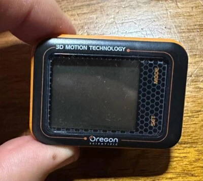 Podómetro Oregon Scientific PE200 Slimfit 3D - Usado Foto 1 de 3