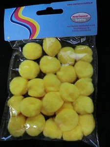 25 PON PON POM POM GELB 25mm - Bild 1 von 1