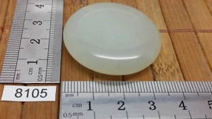 SERPENTINE qualité AA galet pierre plate - mineraux lithotherapie massage reiki - Picture 1 of 1