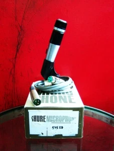 Vintage 1970s Shure 545SD / 545D dynamic cardioid microphone w extras SM57 545 2 - Picture 1 of 13