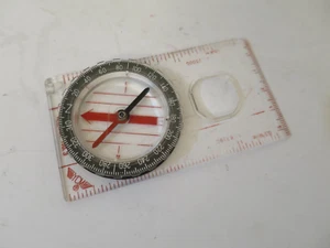 Vintage YCM Model No. 3 Compass Outdoor Hiking Camping Navigation Device JAPAN - Picture 1 of 13