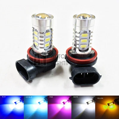Bombillas LED brillantes de alta potencia para automóvil H11 H9 H8 15 W 5730 15-SMD luz antiniebla/conducción 2 un. Foto 1 de 4