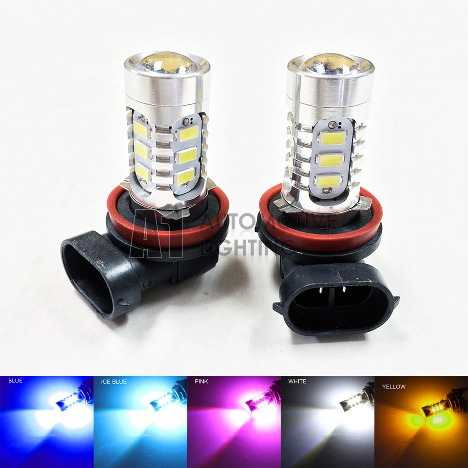Bombillas LED brillantes de alta potencia para automóvil H11 H9 H8 15 W 5730 15-SMD luz antiniebla/conducción 2 un. Foto 1 de 4