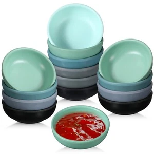 12 Pcs Dip Bowls Set 1.7oz Sauce Soy Dishes Bowls Small for Dipping Tomato Sa... - Picture 1 of 7
