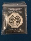 Warhammer 40k Adeptus Arbites - Limited Edition Collectible Coin - New